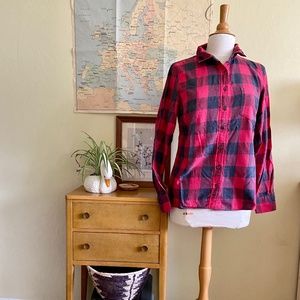 J. Crew Buffalo Plaid Button Down